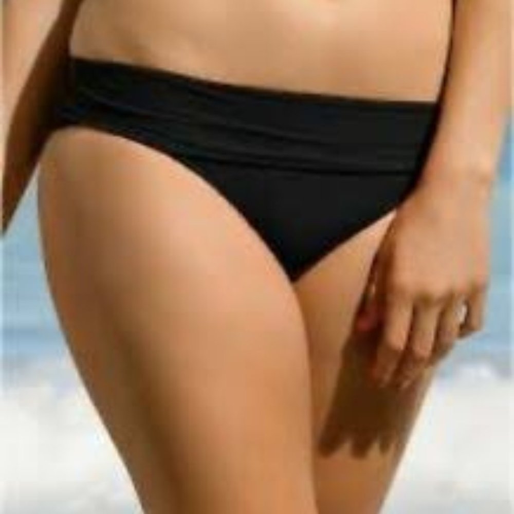 NWT Rosa Faia  Anita Black Romi Adj High Waisted
